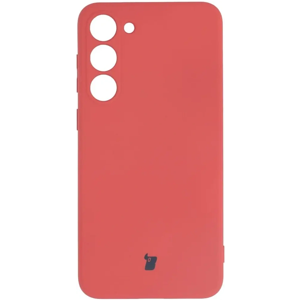 Etui Bizon Case Silicone Sq do Samsung Galaxy S23 Plus brudny róż