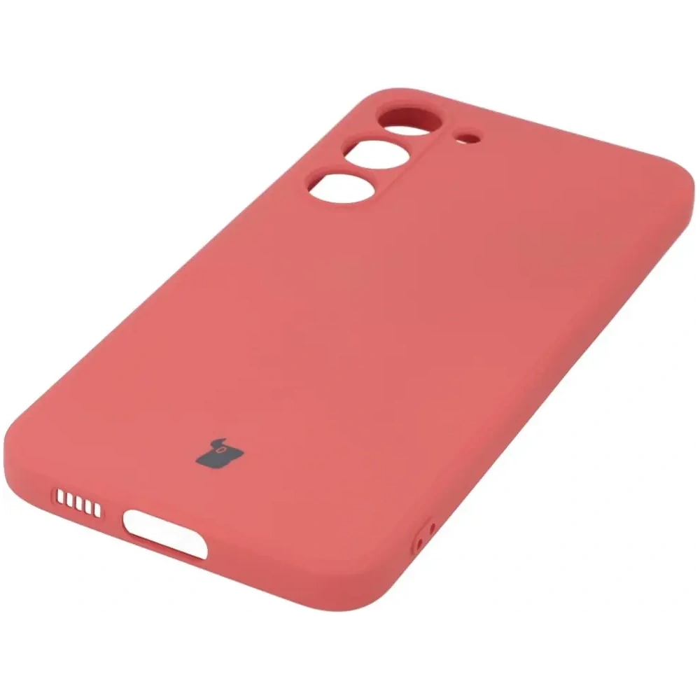 Etui Bizon Case Silicone Sq do Samsung Galaxy S23 Plus brudny róż