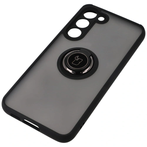 Buy Bizon Case Hybrid Ring Samsung Galaxy S23 Plus smoky with a black frame - BIZ1725 - {ean13} - Home Screen Store Europe