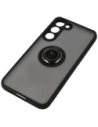 Kup Etui z uchwytem na palec Bizon Case Hybrid Ring do Samsung Galaxy S23 Plus kouřové s černým rámečkem - BIZ1725 - {ean13} - Sklep Home Screen