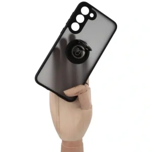 Kup Bizon Case Hybrid Ring Samsung Galaxy S23 Plus fumuriu cu un cadru negru - BIZ1725 - {ean13} - Sklep Home Screen