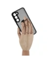 Kup Etui z uchwytem na palec Bizon Case Hybrid Ring do Samsung Galaxy S23 Plus kouřové s černým rámečkem - BIZ1725 - {ean13} - Sklep Home Screen