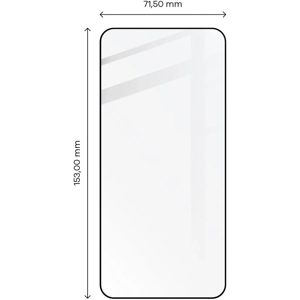 Szkło hartowane Bizon Glass Edge 2 do Samsung Galaxy S23 Plus czarne