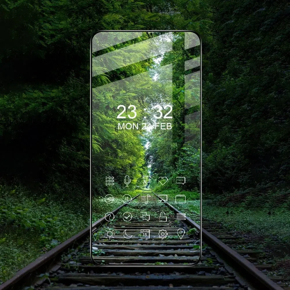 Szkło hartowane Bizon Glass Edge 2 do Samsung Galaxy S23 Plus czarne