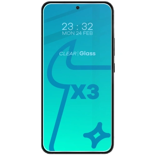 Kup 3x Szkło na ekran + szkło na aparat BIZON Clear 2 do Samsung Galaxy S23 Plus - BIZ1728 - {ean13} - Sklep Home Screen