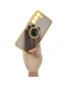 Kup Bizon Case Hybrid Ring Samsung Galaxy S23 Plus fumuriu cu un cadru galben - BIZ1729 - {ean13} - Sklep Home Screen