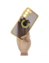 Kup Bizon Case Hybrid Ring Samsung Galaxy S23 Plus fumuriu cu un cadru galben - BIZ1729 - {ean13} - Sklep Home Screen