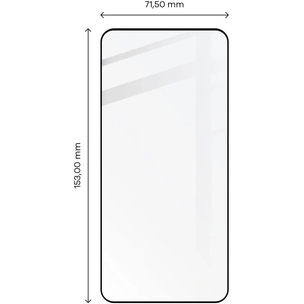 2x Szkło na ekran + szkło na aparat BIZON Edge 2 do Samsung Galaxy S23 Plus