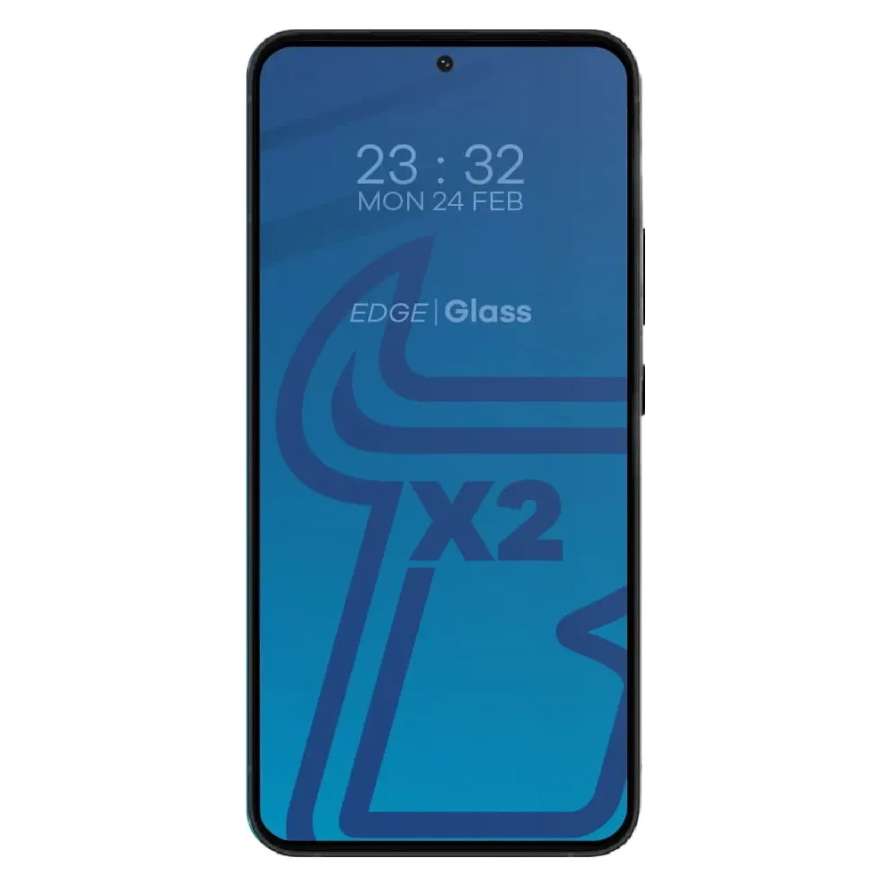 2x Szkło na ekran + szkło na aparat BIZON Edge 2 do Samsung Galaxy S23 Plus