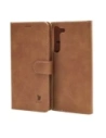 Bizon Case Wallet Samsung Galaxy S23 Plus maro deschis