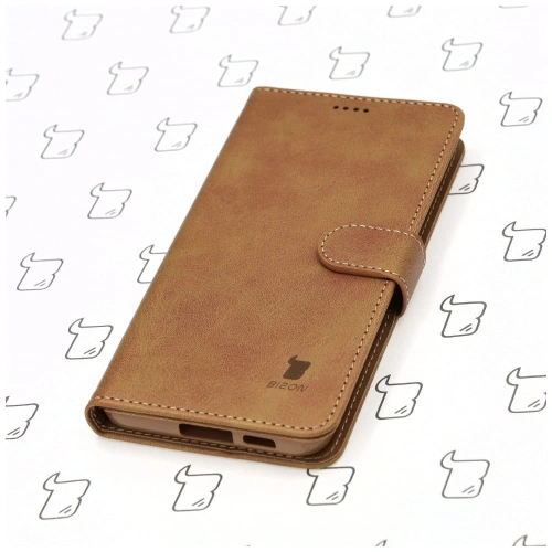 Kup Etui Bizon Case Wallet do Samsung Galaxy S23 Plus světle hnědé - BIZ1731 - {ean13} - Sklep Home Screen