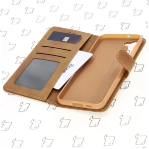 Kup Bizon Case Wallet Samsung Galaxy S23 Plus maro deschis - BIZ1731 - {ean13} - Sklep Home Screen