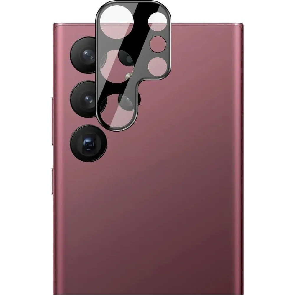 Szkło na aparat Bizon Glass Lens do Samsung Galaxy S23 Ultra [2 PACK]