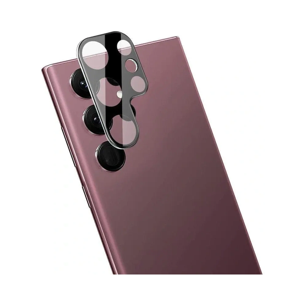 Szkło na aparat Bizon Glass Lens do Samsung Galaxy S23 Ultra [2 PACK]