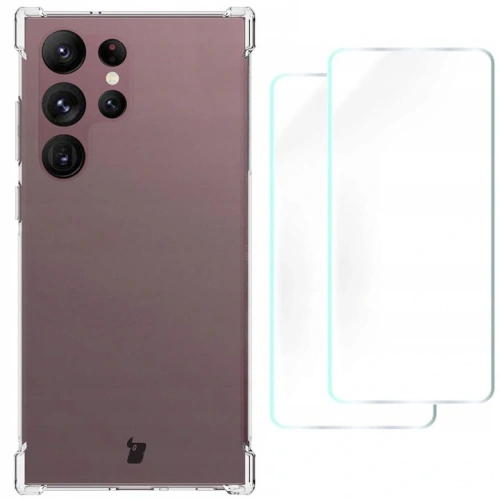 Buy Bizon Case Clear Pack case + 2x screen film + lens protector Samsung Galaxy S23 Ultra clear - BIZ1734 - {ean13} - Home Screen Store Europe