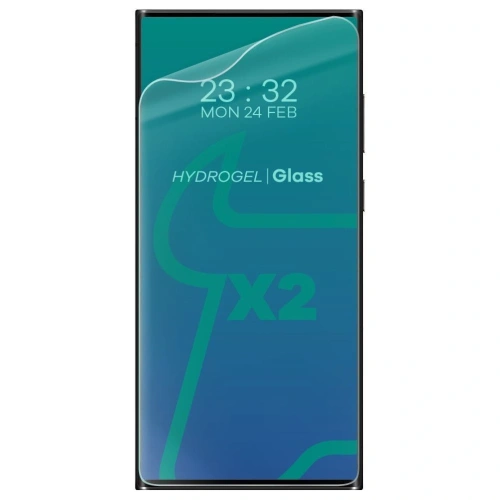Kup Bizon Glass Hydrogel Samsung Galaxy S23 Ultra [2 PACK] - BIZ1735 - {ean13} - Sklep Home Screen