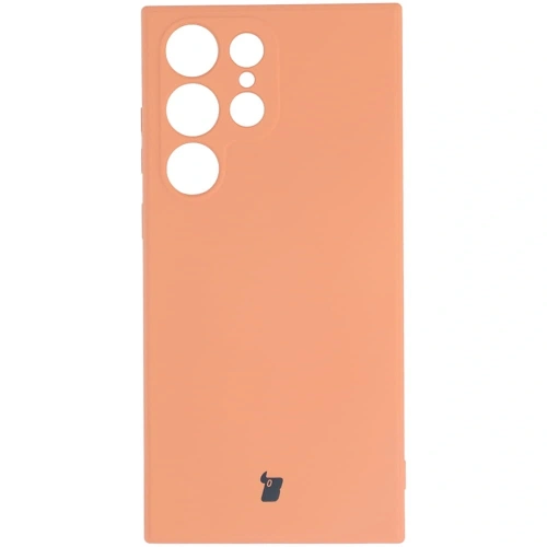 Kup Bizon Case Silicone Sq Samsung Galaxy S23 Ultra portocaliu - BIZ1737 - {ean13} - Sklep Home Screen