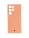 Bizon Case Silicone Sq Samsung Galaxy S23 Ultra portocaliu
