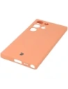Kup Bizon Case Silicone Sq Samsung Galaxy S23 Ultra portocaliu - BIZ1737 - {ean13} - Sklep Home Screen