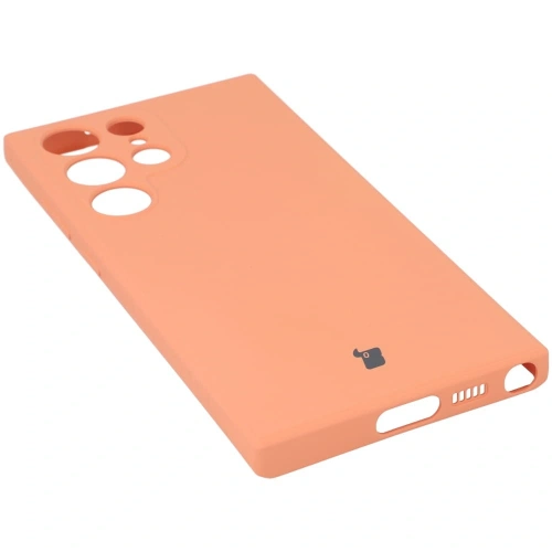 Kup Bizon Case Silicone Sq Samsung Galaxy S23 Ultra portocaliu - BIZ1737 - {ean13} - Sklep Home Screen
