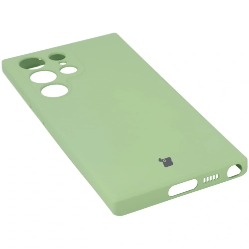 Kup Etui Bizon Case Silicone Sq do Samsung Galaxy S23 Ultra jasnozielone - BIZ1738 - {ean13} - Sklep Home Screen