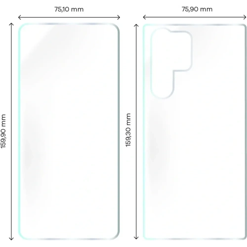 Kup Folia hydrożelowa na tył i przód Bizon Glass Hydrogel Samsung Galaxy S23 Ultra - BIZ1741 - {ean13} - Sklep Home Screen