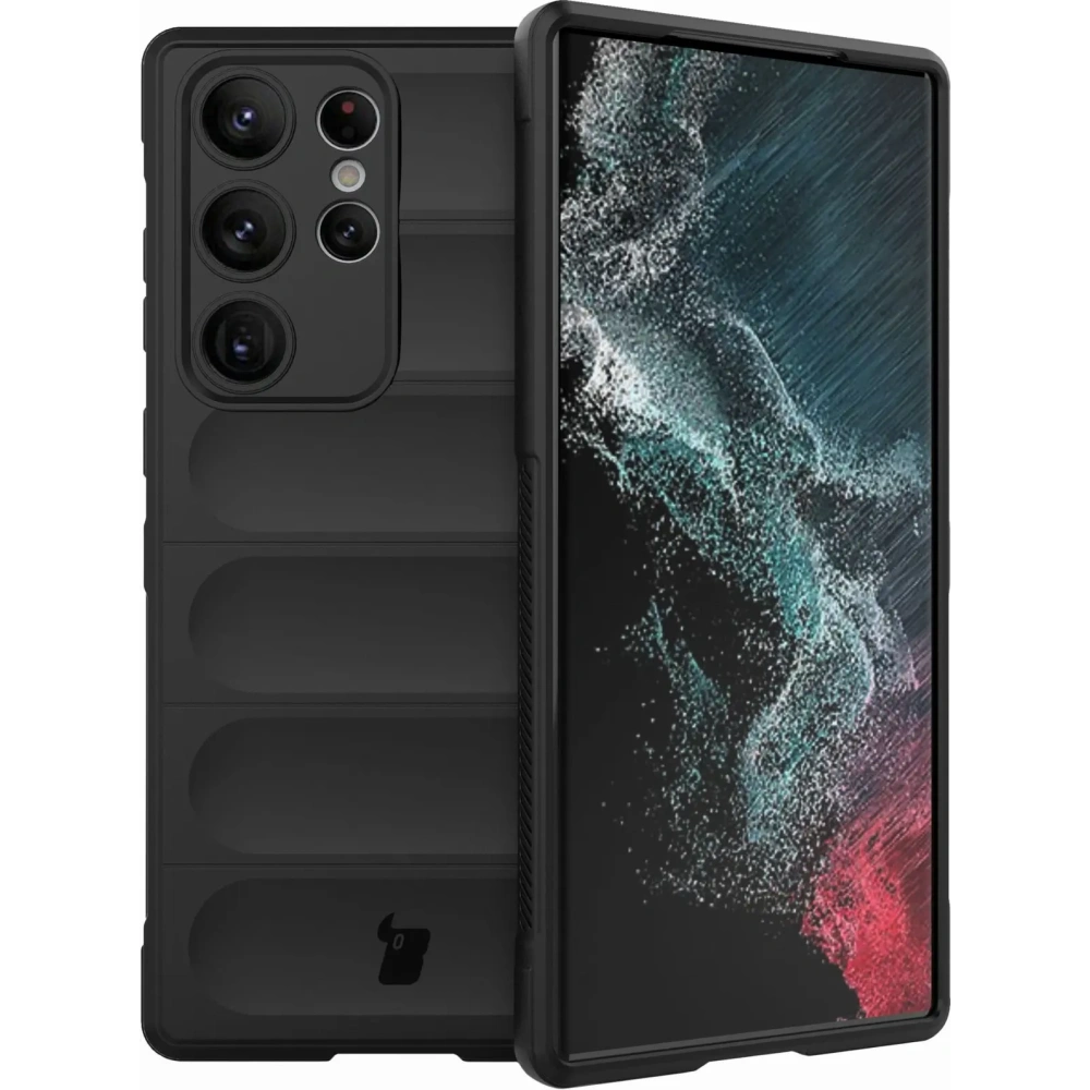 Pancerne etui Bizon Case Tur do Samsung Galaxy S23 Ultra czarne