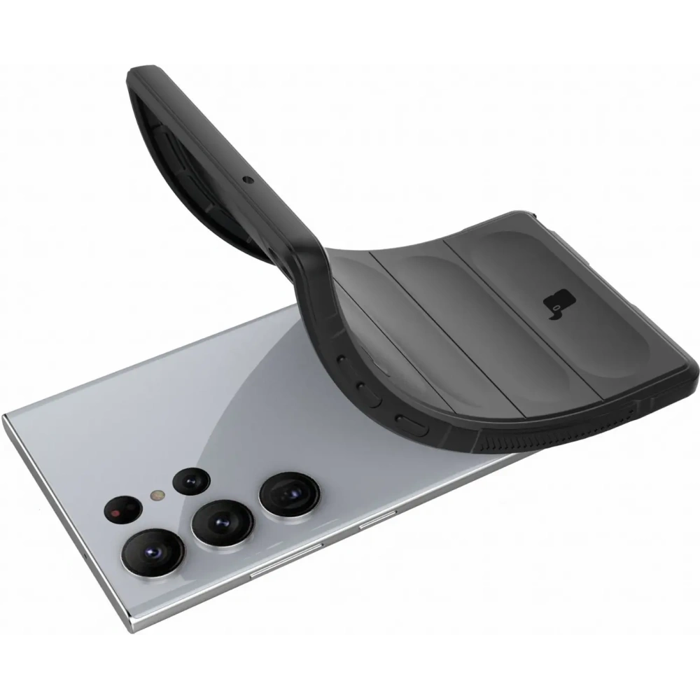 Pancerne etui Bizon Case Tur do Samsung Galaxy S23 Ultra czarne