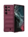 Pancéřové pouzdro Bizon Case Tur do Samsung Galaxy S23 Ultra tmavě fialové