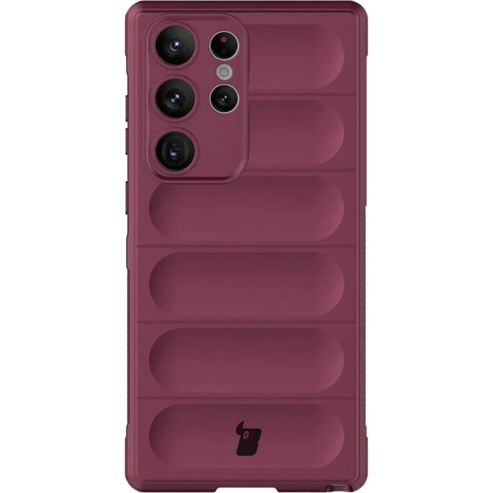 Pancerne etui Bizon Case Tur do Samsung Galaxy S23 Ultra ciemnofioletowe