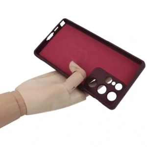 Bizon Case Tur Samsung Galaxy S23 Ultra dunkel lila