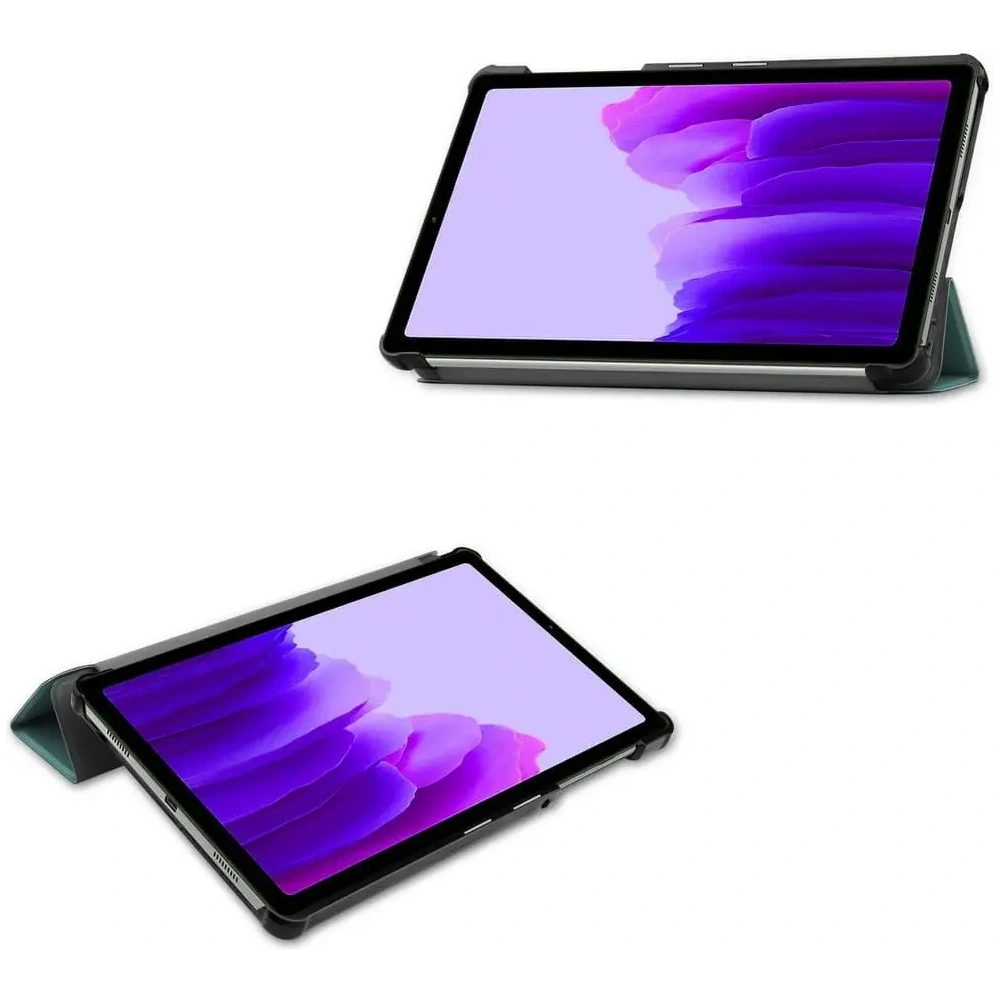 Etui Bizon Case Tab Croc do Samsung Galaxy Tab A7 Lite ciemnozielone