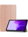 Bizon Case Tab Croc Samsung Galaxy Tab A7 Lite rózsaarany