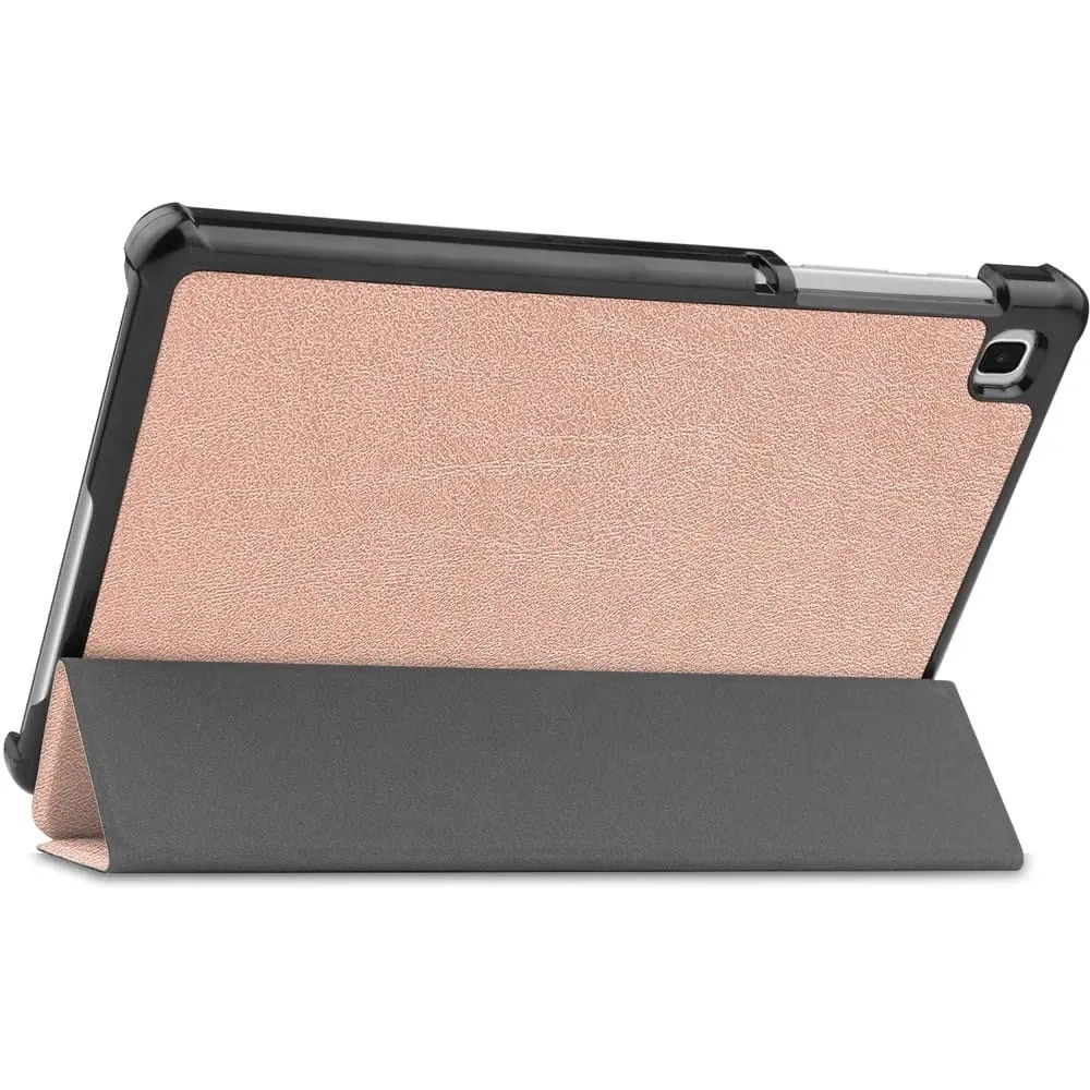 Etui Bizon Case Tab Croc do Samsung Galaxy Tab A7 Lite różowozłote