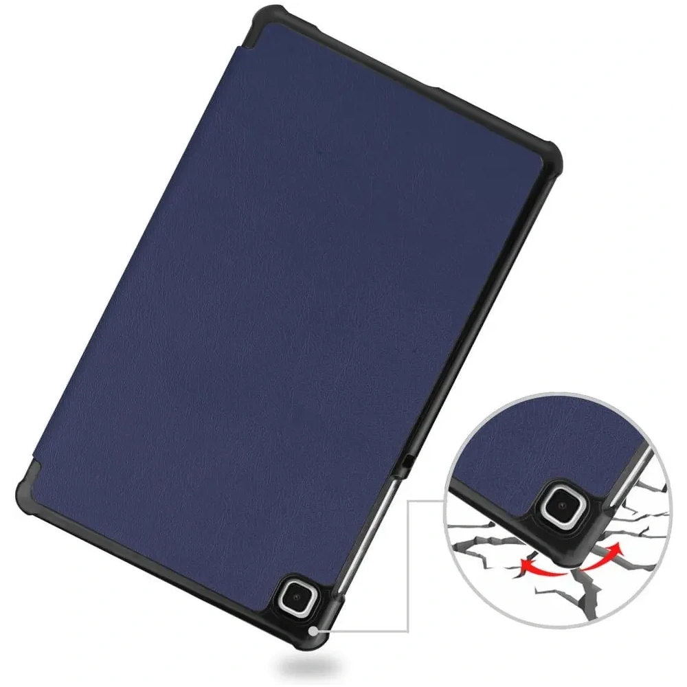 Etui Bizon Case Tab Croc do Samsung Galaxy Tab A7 Lite granatowe