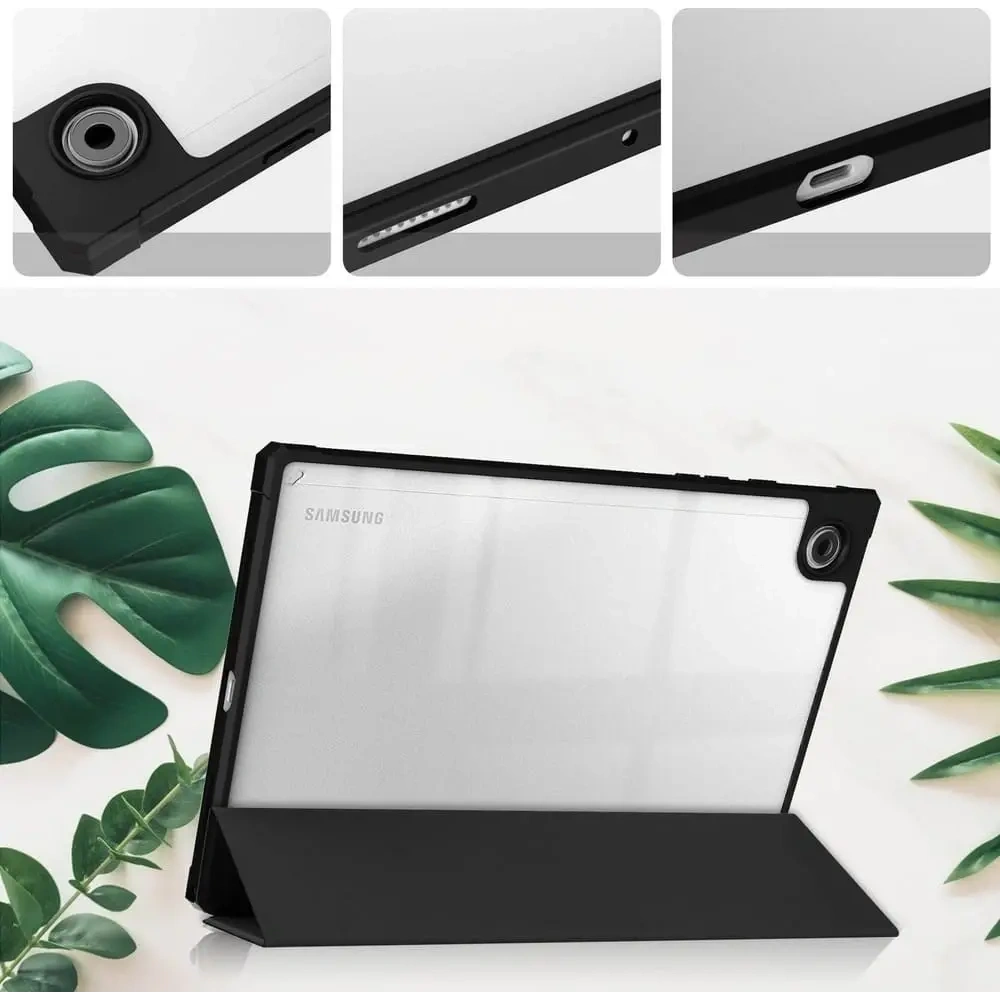 Etui Bizon Case Tab Clear Matt do Samsung Galaxy Tab A8 2021 czarne