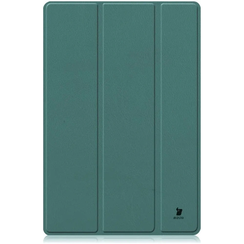 Etui Bizon Case Tab Croc do Samsung Galaxy Tab A8 2021 ciemnozielone