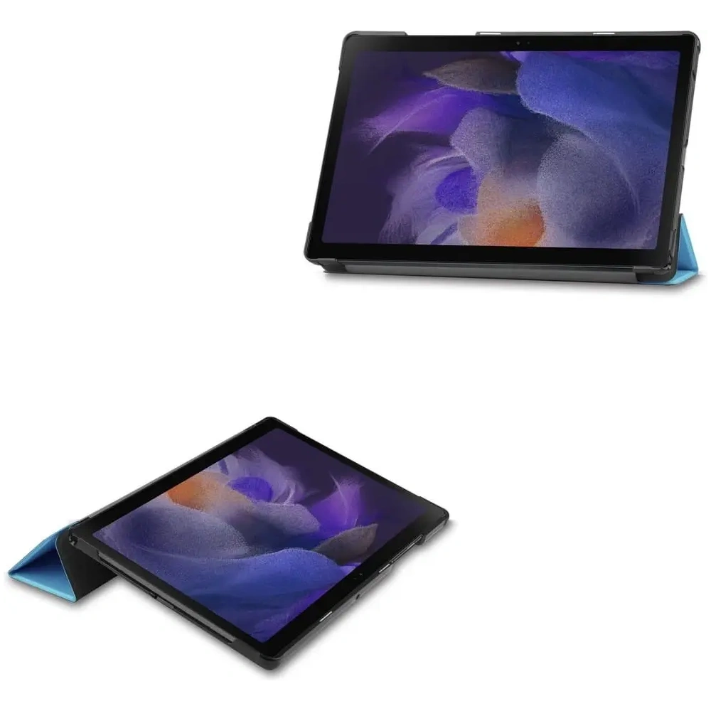 Etui Bizon Case Tab Croc do Samsung Galaxy Tab A8 2021 błękitne