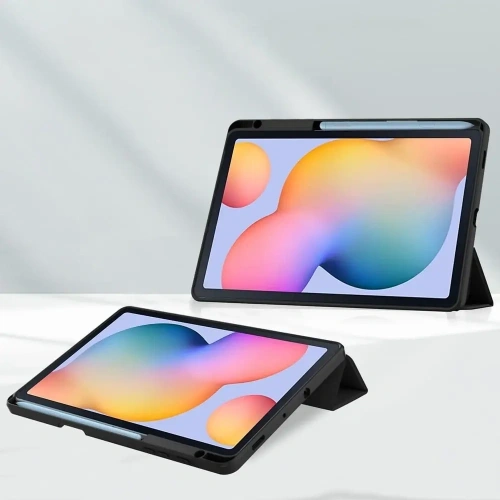 Kup Etui Bizon Case Tab Clear Matt do Samsung Galaxy Tab S6 Lite 2024/2022/2020 czarne - BIZ1758 - {ean13} - Sklep Home Screen