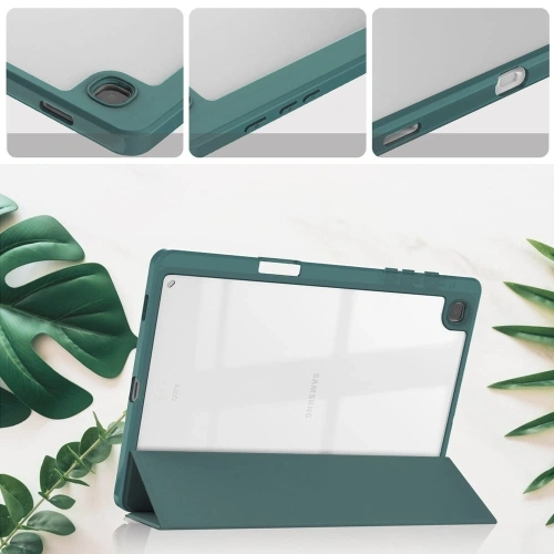 Buy Bizon Case Tab Clear Matt Samsung Galaxy Tab S6 Lite 2024/2022/2020 dark green - BIZ1760 - {ean13} - Home Screen Store Europe