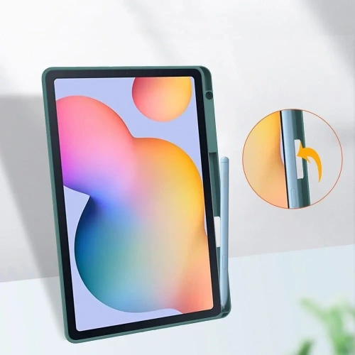 Buy Bizon Case Tab Clear Matt Samsung Galaxy Tab S6 Lite 2024/2022/2020 dark green - BIZ1760 - {ean13} - Home Screen Store Europe