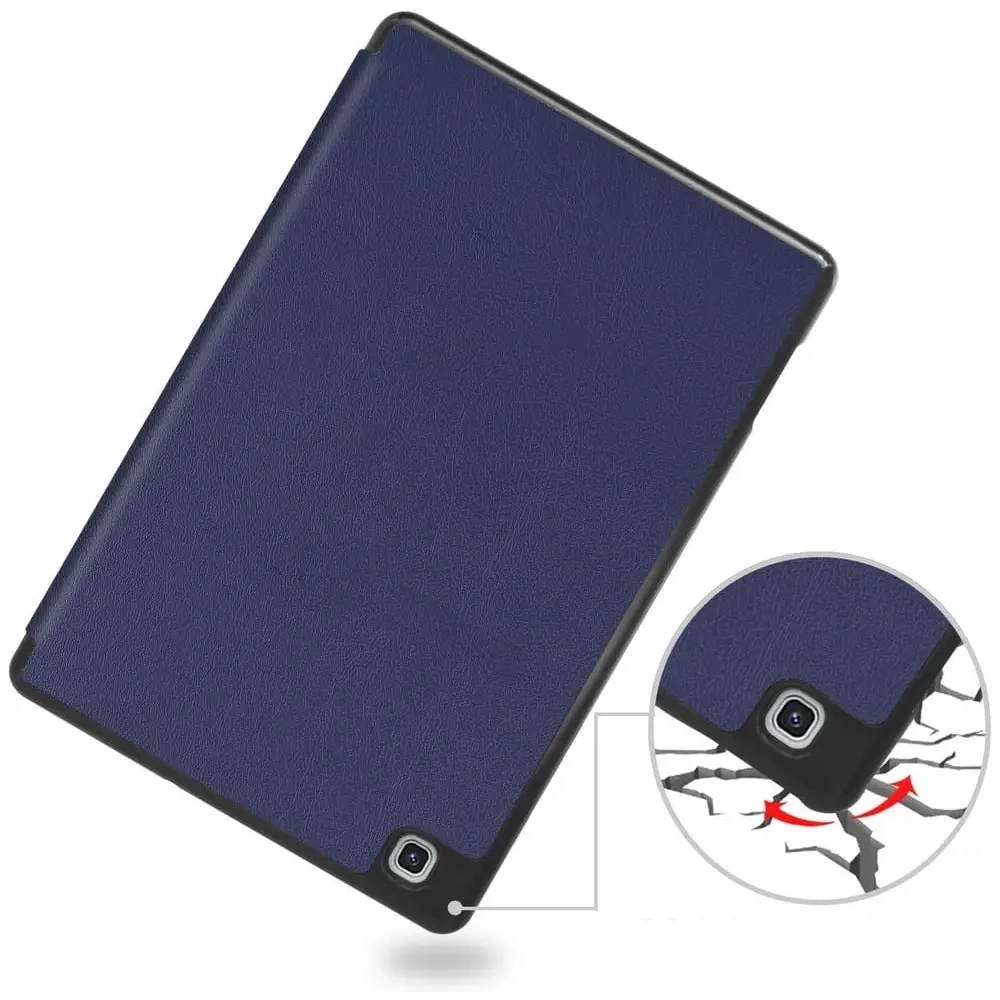 Etui Bizon Case Tab Lizard do Samsung Galaxy Tab S6 Lite 2024/2022/2020 granatowe