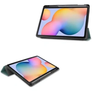 Kup Etui Bizon Case Tab Lizard do Samsung Galaxy Tab S6 Lite 2024/2022/2020 tmavě zelené - BIZ1764 - {ean13} - Sklep Home Screen
