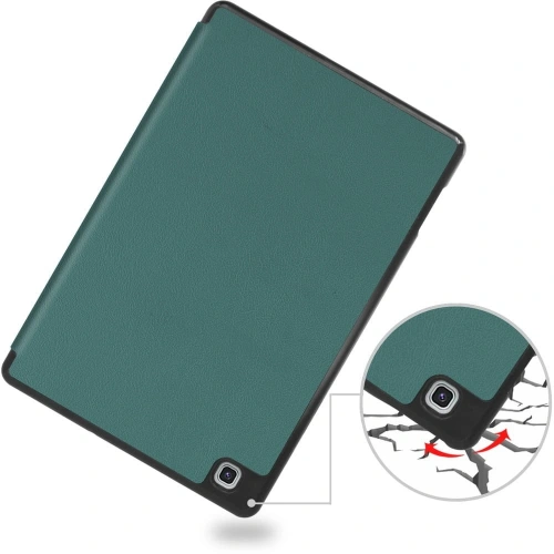 Kup Etui Bizon Case Tab Lizard do Samsung Galaxy Tab S6 Lite 2024/2022/2020 ciemnozielone - BIZ1764 - {ean13} - Sklep Home Screen