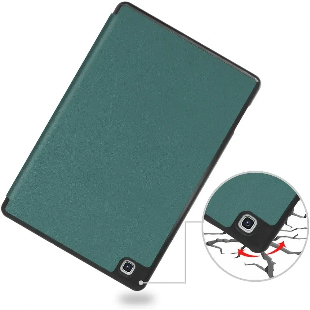 Etui Bizon Case Tab Lizard do Samsung Galaxy Tab S6 Lite 2024/2022/2020 ciemnozielone