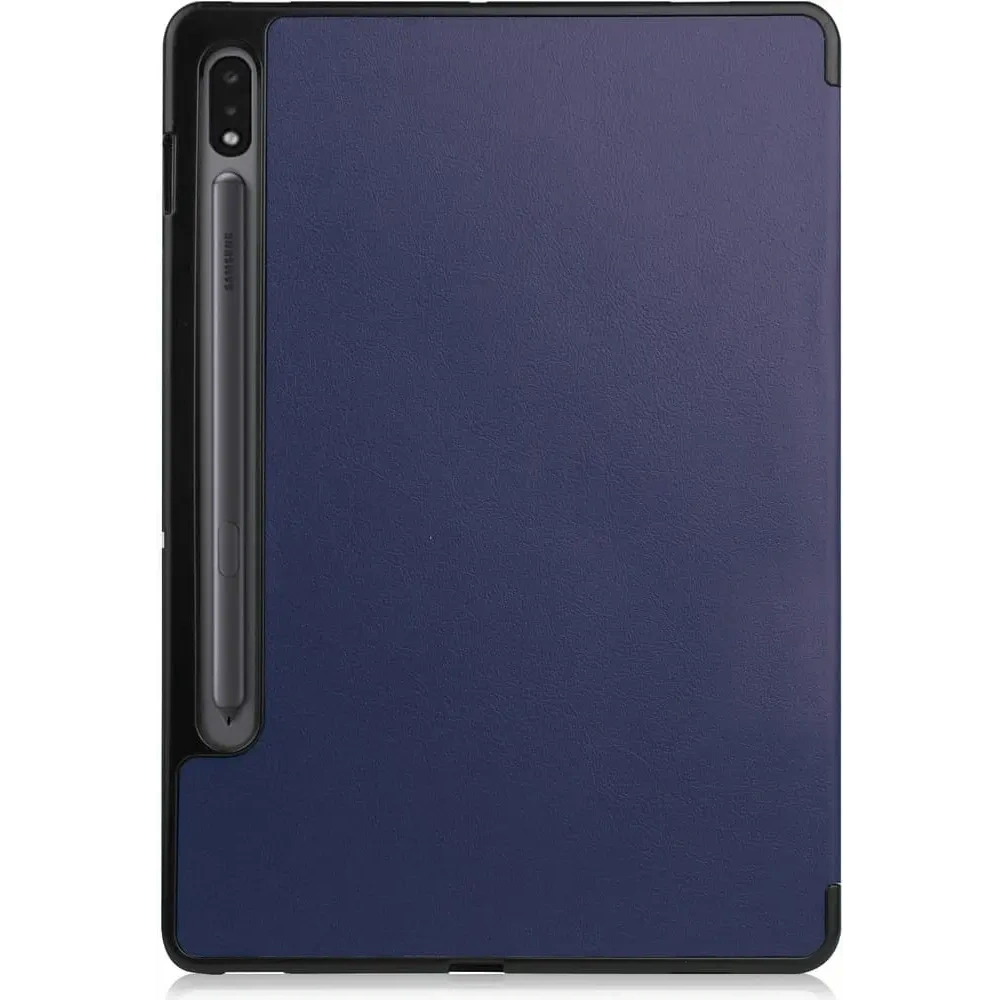 Etui Bizon Case Tab Lizard do Samsung Galaxy Tab S8 / S7 granatowe