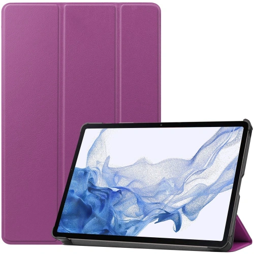 Kup Etui Bizon Case Tab Croc do Samsung Galaxy Tab S8 / S7 tmavě fialové - BIZ1768 - {ean13} - Sklep Home Screen