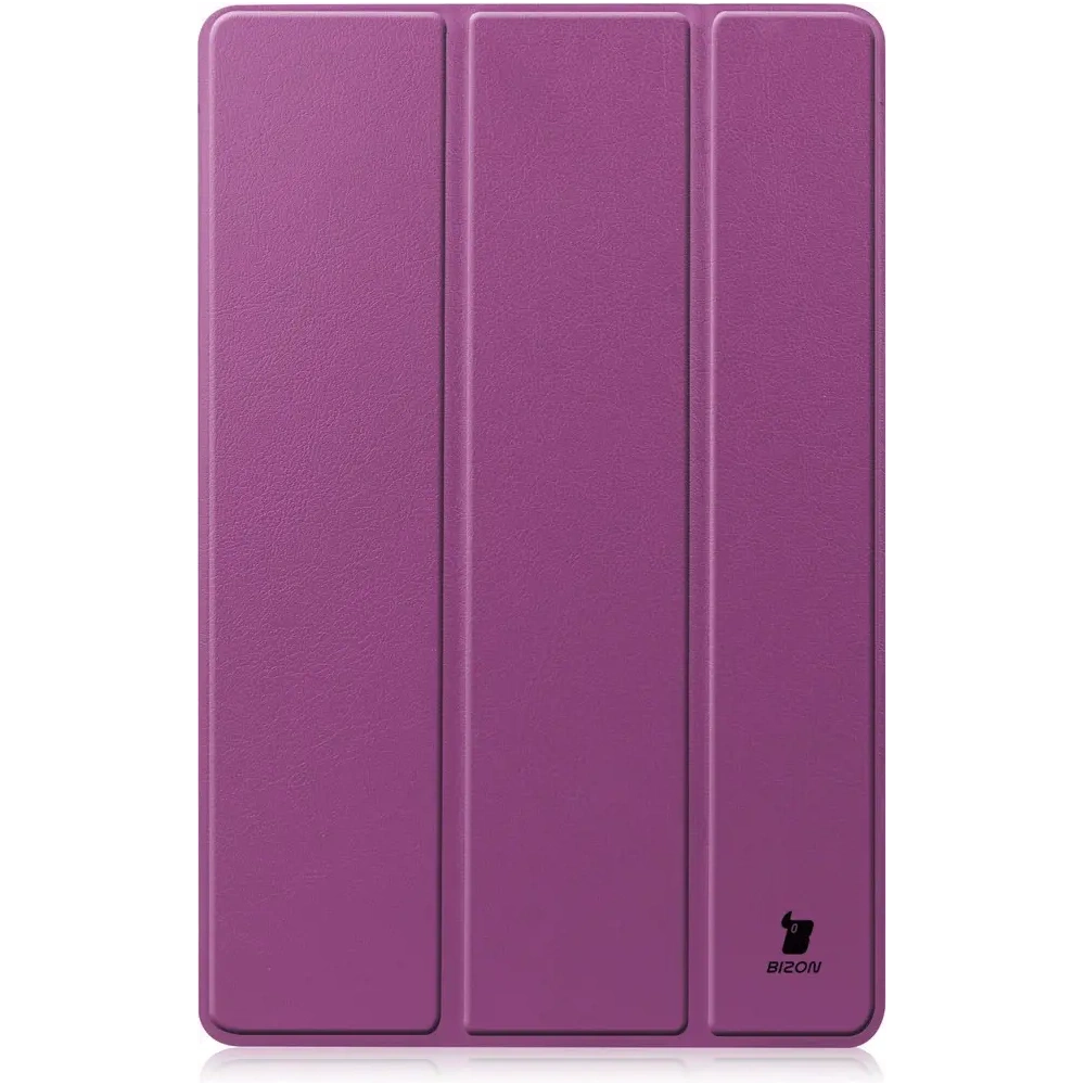 Etui Bizon Case Tab Croc do Samsung Galaxy Tab S8 / S7 ciemnofioletowe