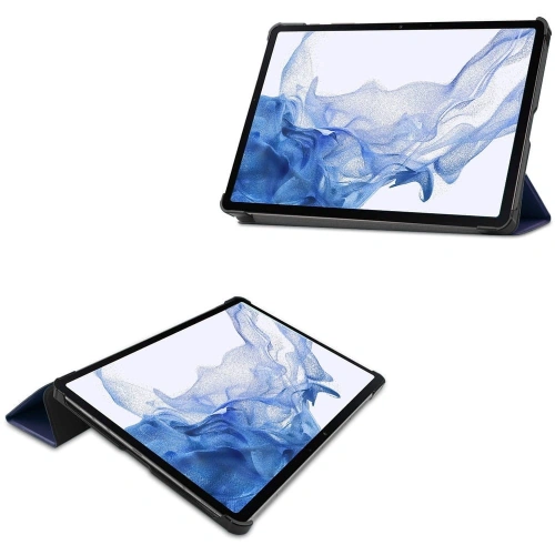 Kup Etui Bizon Case Tab Croc do Samsung Galaxy Tab S8 / S7 modré - BIZ1769 - {ean13} - Sklep Home Screen