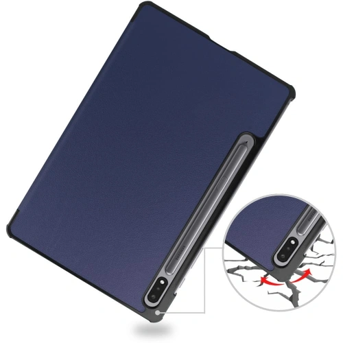 Kup Etui Bizon Case Tab Croc do Samsung Galaxy Tab S8 / S7 modré - BIZ1769 - {ean13} - Sklep Home Screen